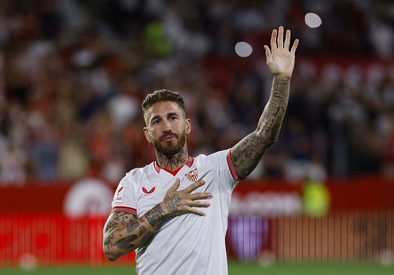 Sergio Ramos đội hiện tại là Sevilla